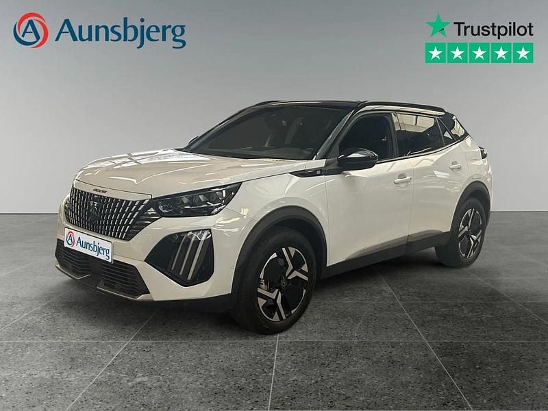 Hvid Brugt 2025 Peugeot e-2008 GTi SUV | 207.500 kr. (Fair pris) - Billede 1/4
