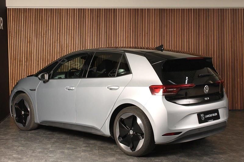 Brugt VW ID.3 Pro 150 kW (204 HK) 2021 Sølvmetal Hatchback