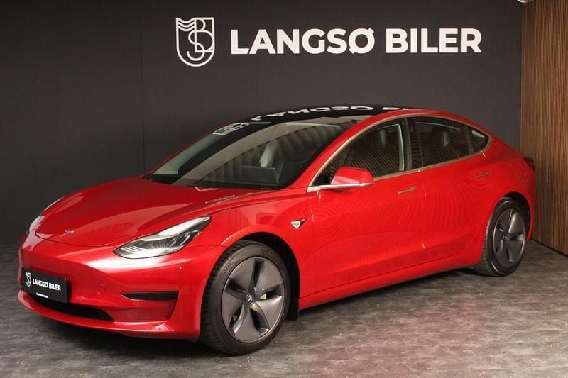 Sort Brugt 2020 Tesla Model 3 Standard Range Sedan | 174.500 kr. (Fair pris) - Billede 1/4