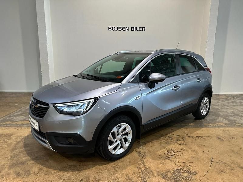 Sølv Brugt 2019 Opel Crossland X Exklusiv SUV | 139.990 kr. (Lidt for dyr) - Billede 1/4