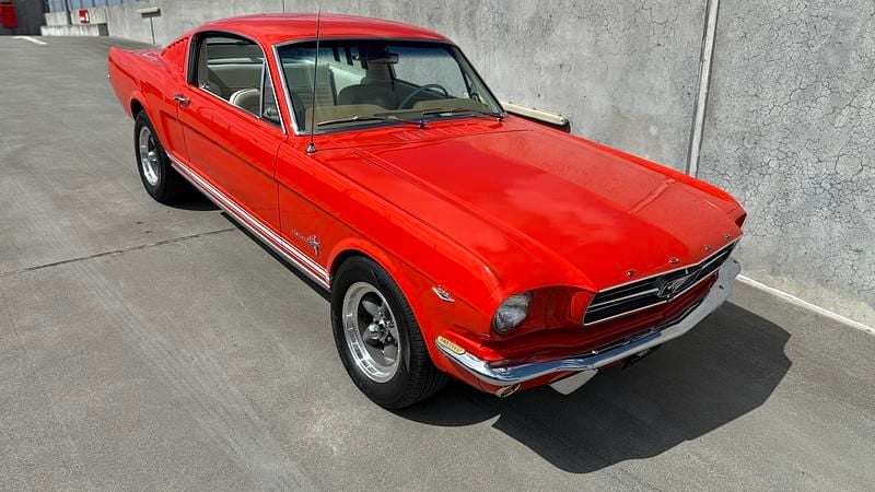 Rød Brugt 1965 Ford Mustang Fastback | 379.000 kr. - Billede 1/4