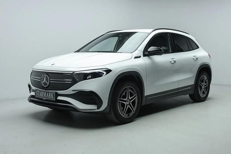 Hvid Brugt 2023 Mercedes EQA250 AMG line SUV | 259.900 kr. (Fair pris) - Billede 1/3