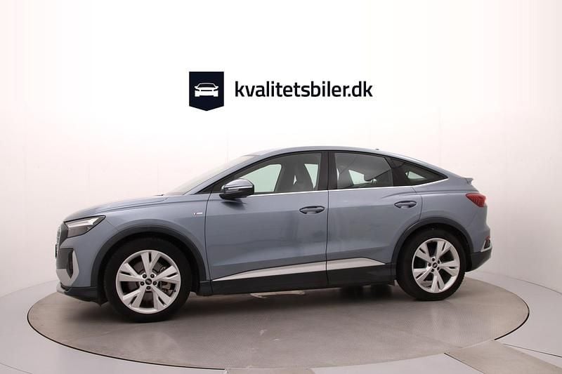 Brugt Audi Q4 e-tron S-Line 150 kW (204 HK) 2021 Lysblåmetal SUV