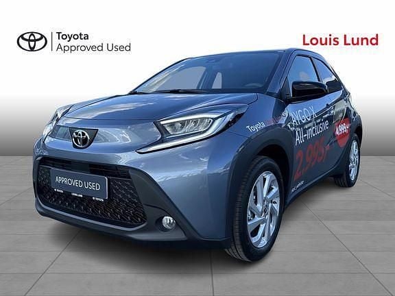 Celestite grey Brugt 2025 Toyota Aygo X Active SUV | 164.900 kr. - Billede 1/4