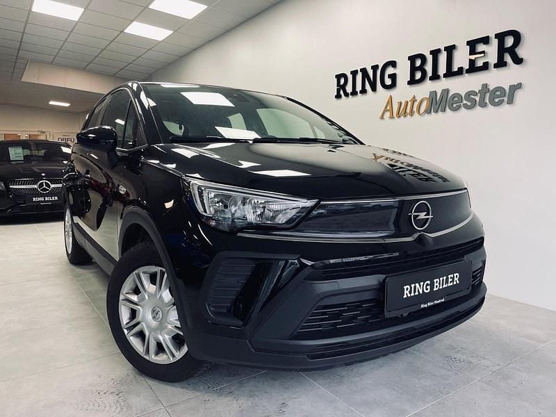 Sortmetal Brugt 2023 Opel Crossland X Edition+ SUV | 149.800 kr. (Lidt for dyr) - Billede 1/4