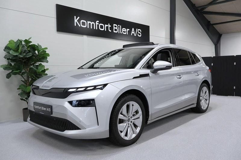 Sølvmetal Brugt 2025 Skoda Enyaq iV SUV | 344.900 kr. (Super pris) - Billede 1/4
