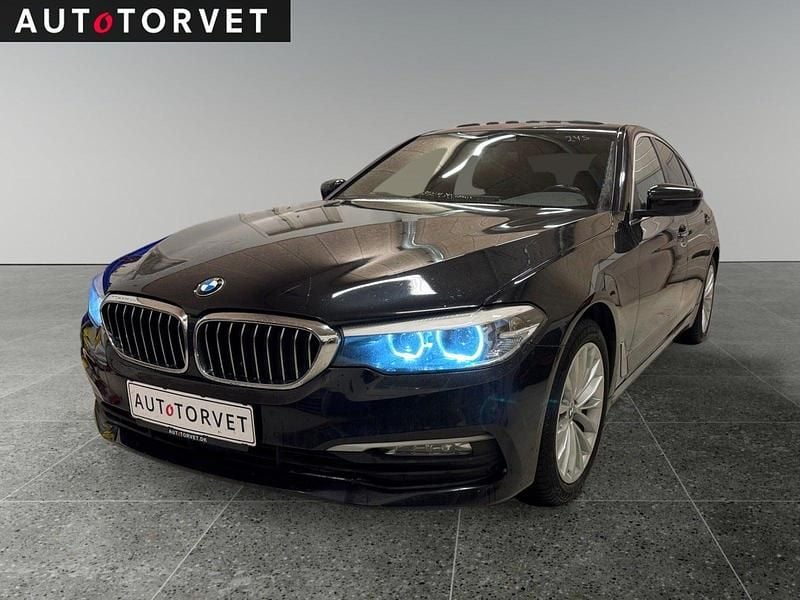 Sortmetal Brugt 2017 BMW 530 Sport Line Sedan | 269.700 kr. (God pris) - Billede 1/4
