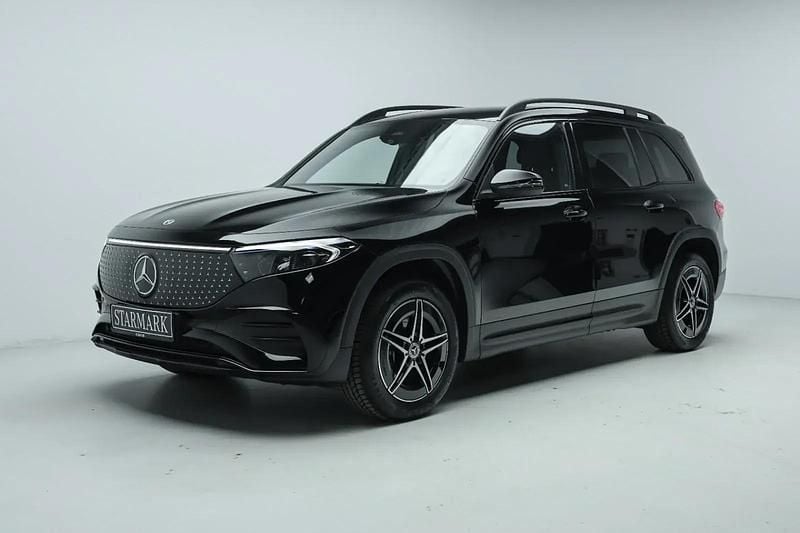Sort Brugt 2024 Mercedes EQB350 AMG line SUV | 399.900 kr. - Billede 1/3