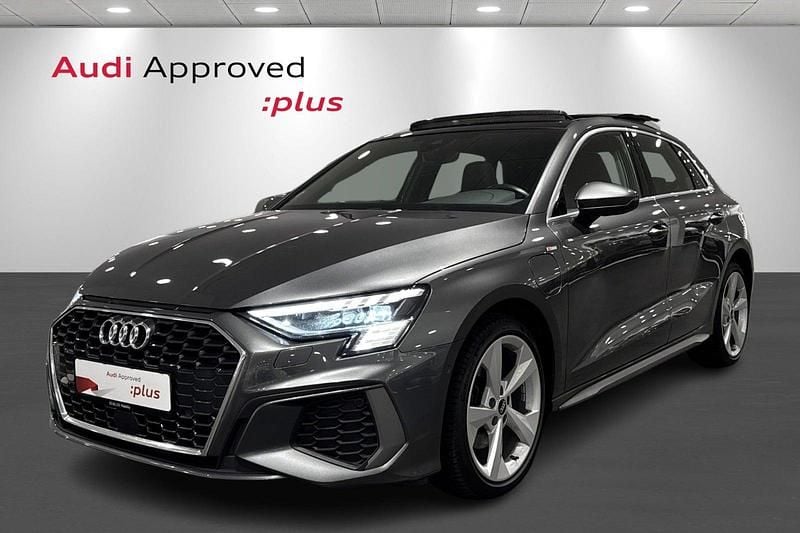 Koksmetal Brugt 2021 Audi A3 Sportback e-tron S-Line Hatchback | 279.900 kr. (Dyr) - Billede 1/4