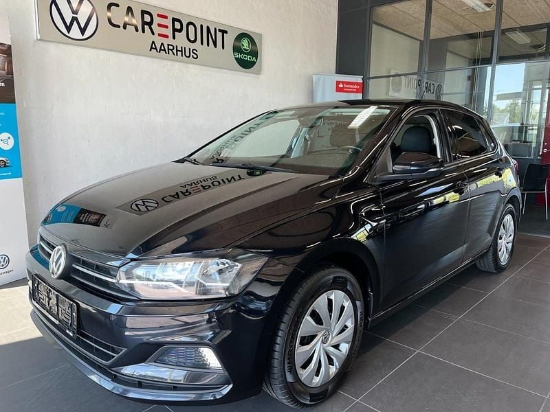 Sort Brugt 2020 VW Polo Comfortline Hatchback | 137.800 kr. (God pris) - Billede 1/4