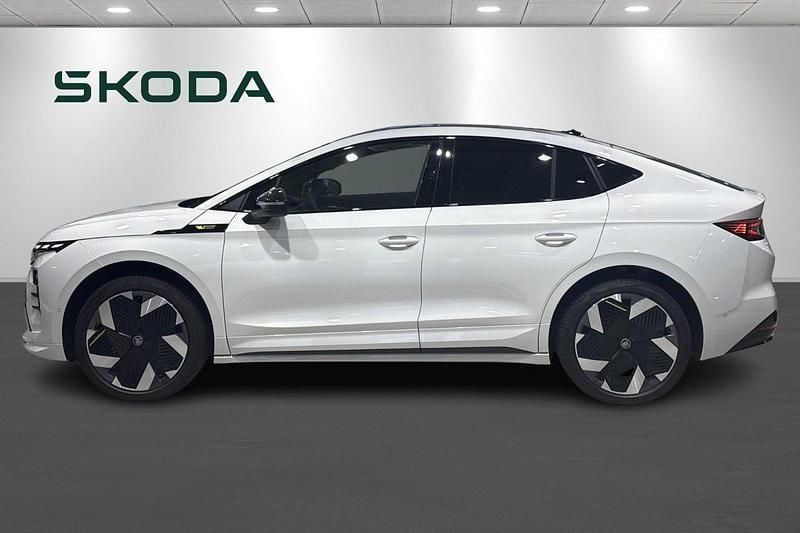 Brugt Skoda Enyaq iV RS 250 kW (340 HK) 2025 Hvidmetal SUV