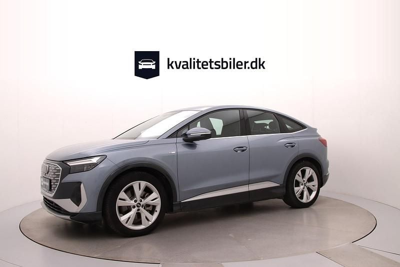 Brugt Audi Q4 e-tron S-Line 150 kW (204 HK) 2021 Lysblåmetal SUV