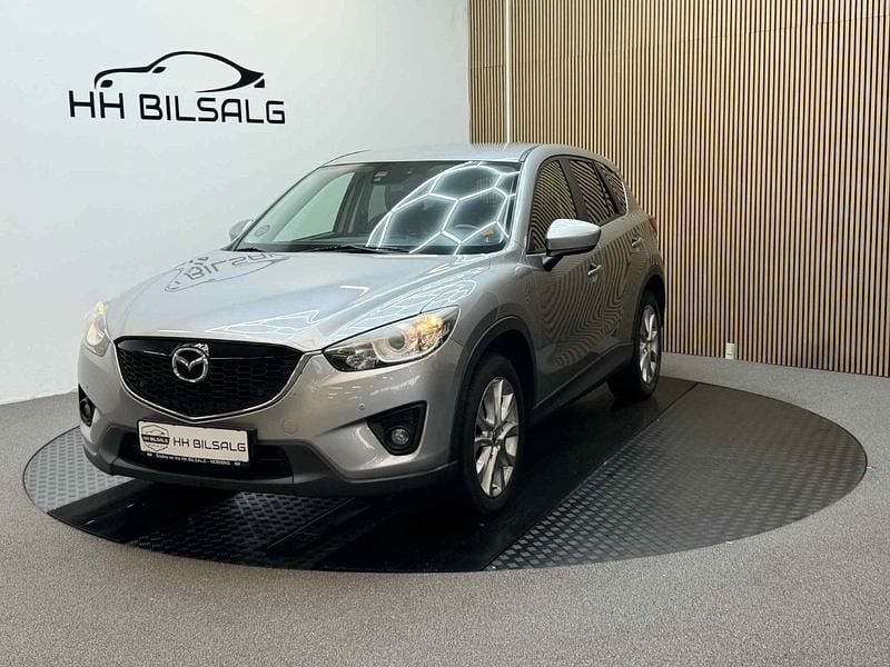 Sølvmetal Brugt 2014 Mazda CX-5 Optimum SUV | 119.700 kr. (Super pris) - Billede 1/4