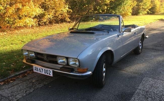 Brugt Peugeot 504 103 HK (75 kW) 1970 Sølv Cabriolet
