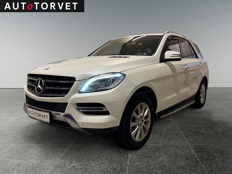 Hvid Brugt 2015 Mercedes ML350 SUV | 199.700 kr. - Billede 1/4