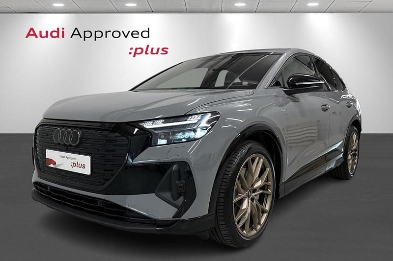 Brugt Audi Q4 Sportback e-tron S-Line 210 kW (286 HK) 2026 Grå SUV