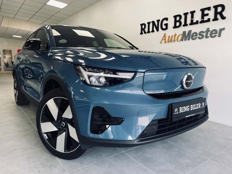Blå Brugt 2023 Volvo C40 Plus SUV | 349.800 kr. (Dyr) - Billede 1/3