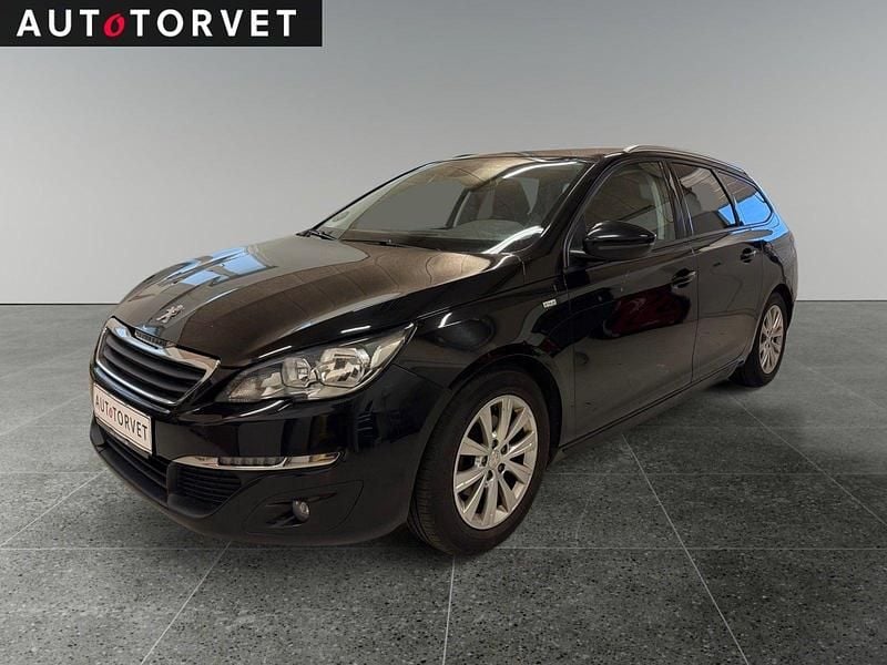 Sort Brugt 2017 Peugeot 308 Style Stationcar | 63.700 kr. (Super pris) - Billede 1/4