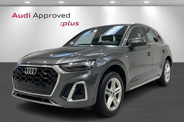 Grå Brugt 2021 Audi Q5 S-Line SUV | 399.900 kr. (Fair pris) - Billede 1/4