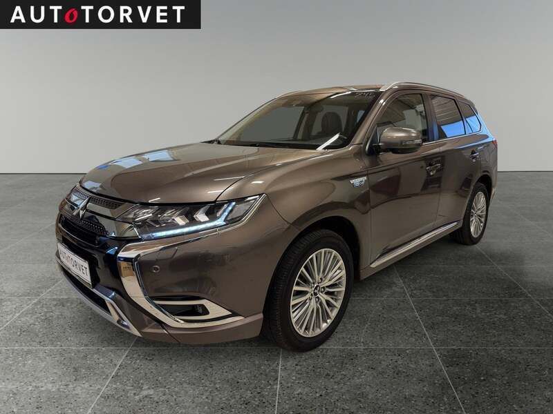 Gråmetal Brugt 2020 Mitsubishi Outlander P-HEV Intense SUV | 179.700 kr. (God pris) - Billede 1/4