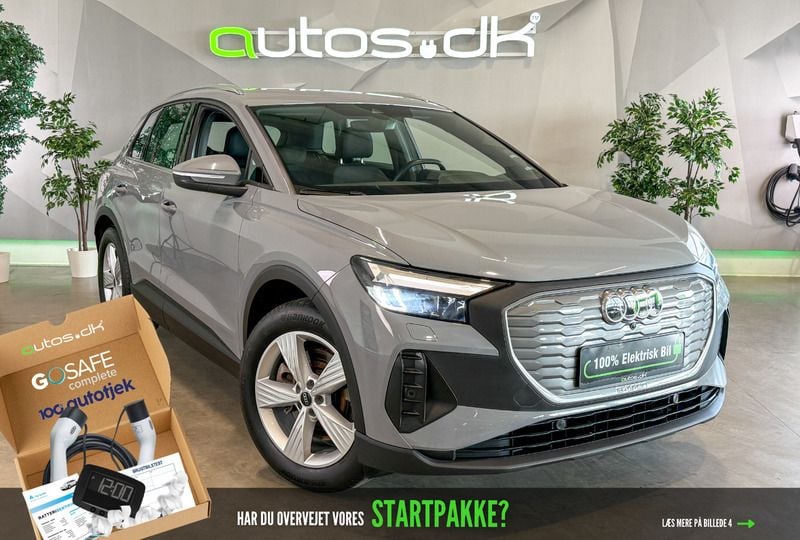 Grå Brugt 2023 Audi Q4 e-tron SUV | 249.000 kr. (Fair pris) - Billede 1/3
