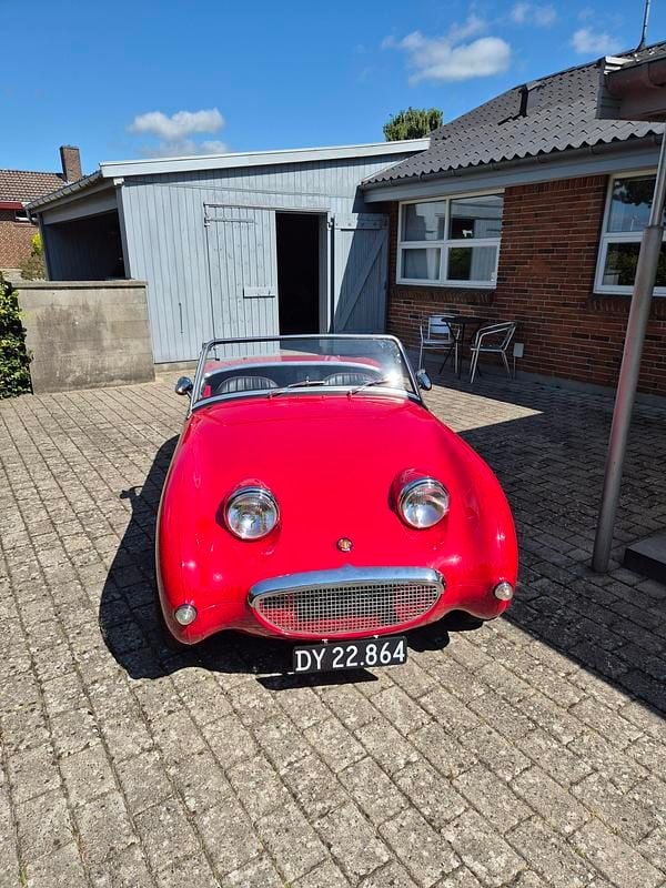 Gul Brugt 1959 Austin Healey Frogeye | 89.800 kr. - Billede 1/4