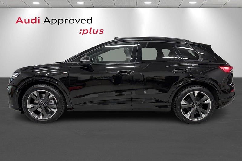 Brugt Audi Q4 e-tron S-Line 210 kW (286 HK) 2025 Sortmetal SUV