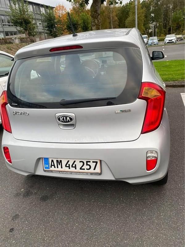 Brugt Kia Picanto 68 HK (50 kW) 2014 Grå Hatchback