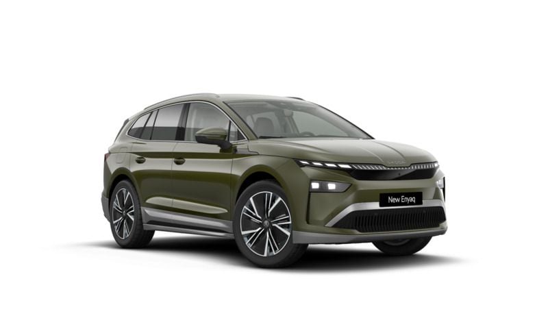 Grønmetal Ny 2026 Skoda Enyaq iV SUV | 404.075 kr. (God pris) - Billede 1/4