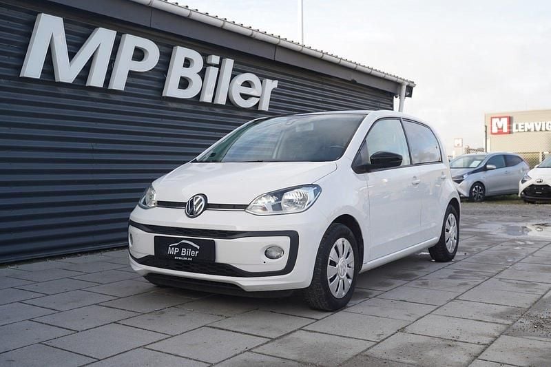 Hvid Brugt 2019 VW up! move up! Hatchback | 74.900 kr. (Fair pris) - Billede 1/4