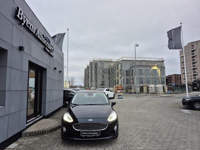 Brugt Ford Fiesta Titanium 125 HK (91 kW) 2020 Sort Hatchback