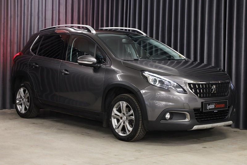 Gråmetal Brugt 2019 Peugeot 2008 Allure Sky SUV | 84.900 kr. (God pris) - Billede 1/4