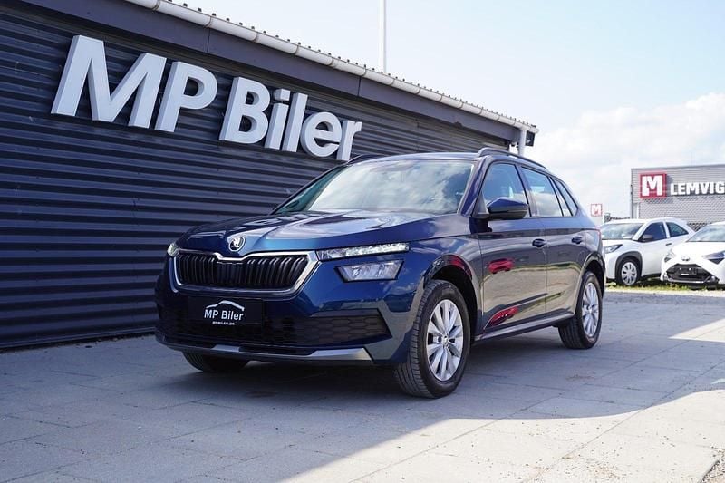 Blå Brugt 2021 Skoda Kamiq Dynamic SUV | 189.900 kr. (Fair pris) - Billede 1/4