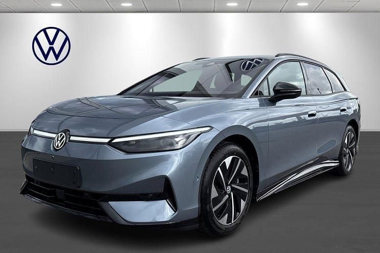 Blåmetal Brugt 2025 VW ID.7 Style Sedan | 499.900 kr. - Billede 1/4