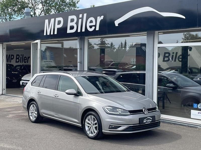 Gråmetal Brugt 2018 VW Golf VII Comfortline Stationcar | 129.700 kr. (Fair pris) - Billede 1/4