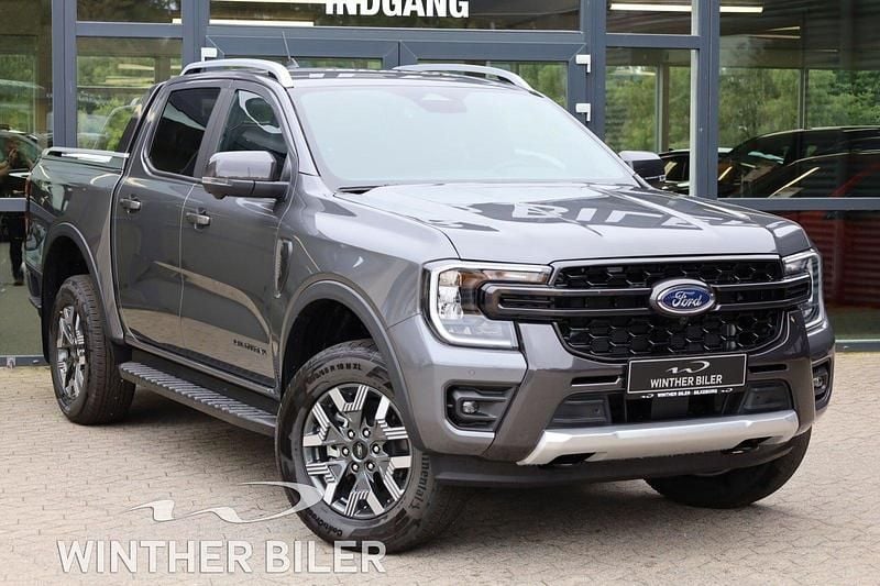 Grå Ny 2025 Ford Ranger Wildtrack Afhentning | 449.900 kr. - Billede 1/4