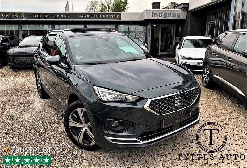 Grønmetal Brugt 2021 Seat Tarraco XCELLENCE SUV | 329.800 kr. - Billede 1/4