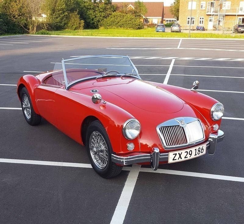 Rød Brugt 1958 MG MGA | 174.900 kr. - Billede 1/4