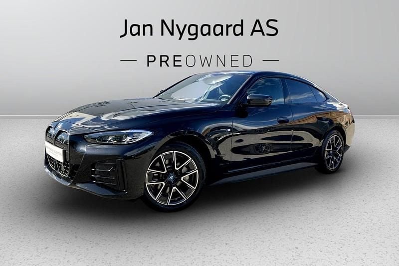 Sortmetal Brugt 2023 BMW i4 M Sport Sedan | 349.000 kr. (God pris) - Billede 1/3