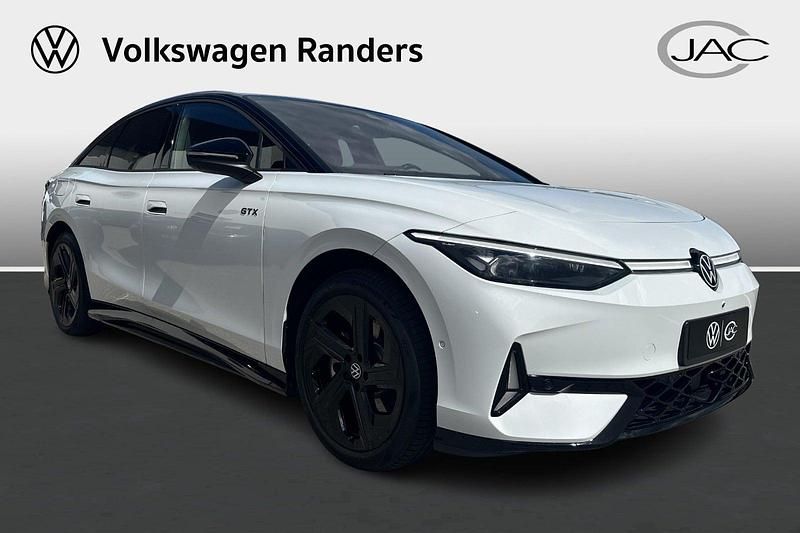 Hvid Brugt 2024 VW ID.7 GTX Sedan | 499.900 kr. - Billede 1/4