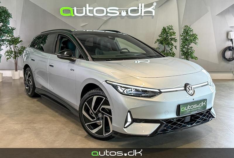 Sølvmetal Brugt 2024 VW ID.7 GTX Sedan | 509.000 kr. - Billede 1/4