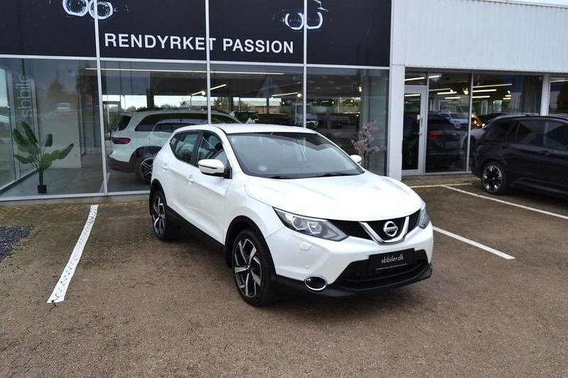 Hvidmetal Brugt 2015 Nissan Qashqai Acenta SUV | 89.500 kr. (God pris) - Billede 1/4