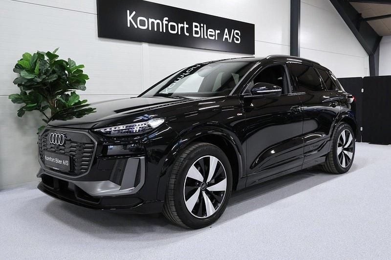 Sortmetal Ny 2025 Audi Q6 e-tron SUV | 539.800 kr. - Billede 1/4