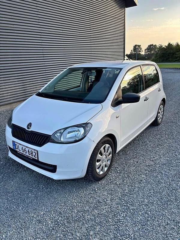 Hvid Brugt 2013 Skoda Citigo Hatchback | 35.000 kr. (Fair pris) - Billede 1/4