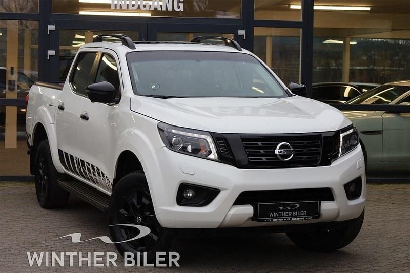 Hvid Brugt 2021 Nissan Navara N-Guard Afhentning | 209.900 kr. - Billede 1/4