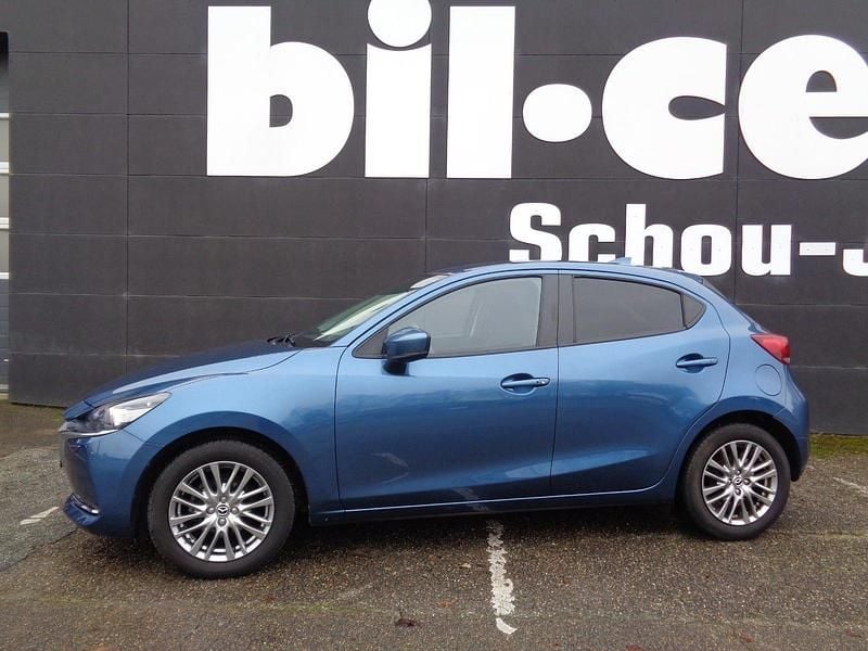 Brugt Mazda 2 Cosmo 90 HK (66 kW) 2022 Lysblåmetal Hatchback