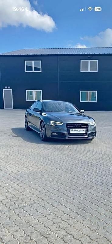 Grå Brugt 2013 Audi A5 S-Line Coupe | 139.000 kr. - Billede 1/4