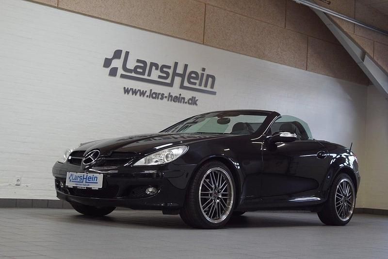 Sortmetal Brugt 2004 Mercedes SLK200 Cabriolet | 194.800 kr. - Billede 1/4