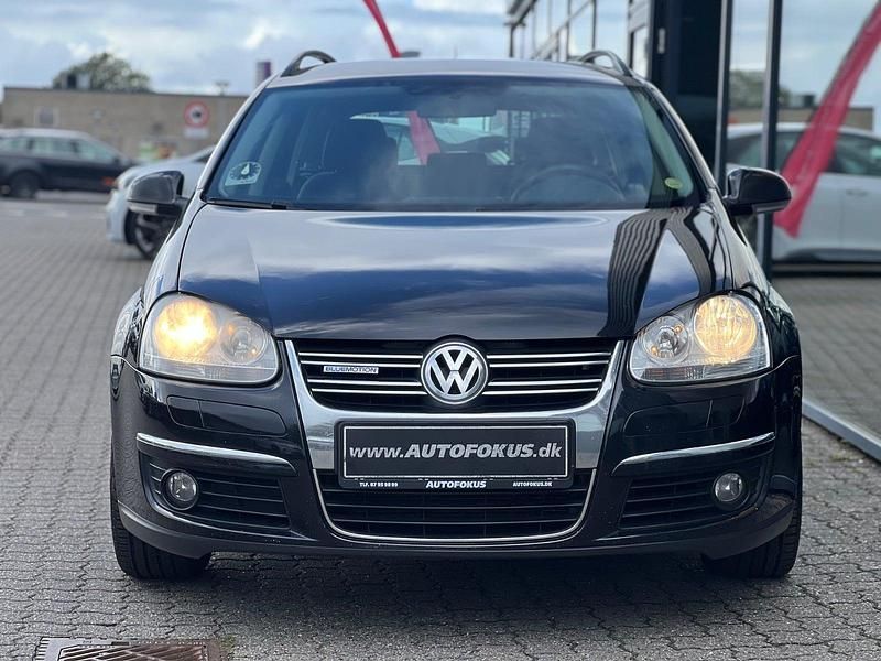 Brugt VW Golf V Trendline 105 HK (77 kW) 2009 Sort Stationcar