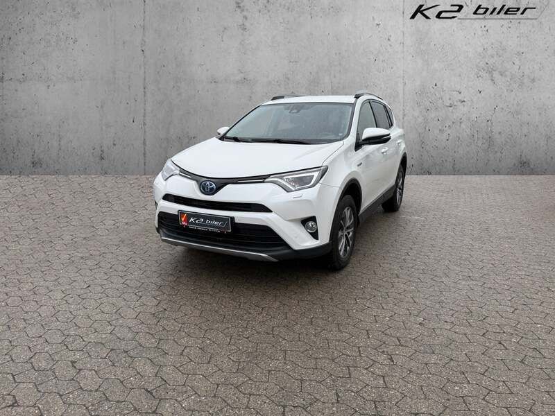 Hvid Brugt 2017 Toyota RAV4 Hybrid H3 SUV | 189.800 kr. (Fair pris) - Billede 1/4